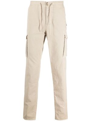 Incotex pantalon droit à poches cargo - Tons neutres