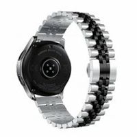 Stalen band - Zilver / zwart - Samsung Galaxy Watch 6 - 40mm & 44mm