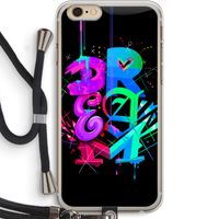 Dream: iPhone 6 PLUS / 6S PLUS Transparant Hoesje met koord