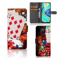 Xiaomi Redmi Note 9 Pro | Note 9S Wallet Case met Pasjes Casino