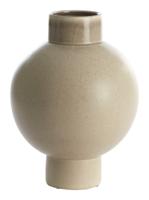 Light & Living Vaas 'Zelata' Keramiek, 38cm, kleur Zand