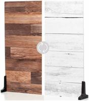 V-Flat Whitewash/Hickory Planks