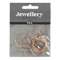 Creativ Company Oorbellen verguld 8st.