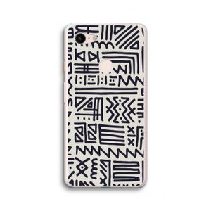 Marrakech print: Google Pixel 3 XL Transparant Hoesje