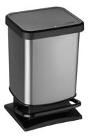 Rotho paso pedaalemmer 20l carbon metallic