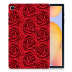 Samsung Galaxy Tab S6 Lite | S6 Lite (2022) Siliconen Hoesje Red Roses