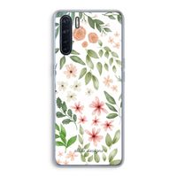 Botanical sweet flower heaven: Oppo A91 Transparant Hoesje Botanical sweet flower heaven: Oppo A91 Transparant Hoesje