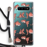 Blub: Samsung Galaxy S10 Plus Transparant Hoesje met koord
