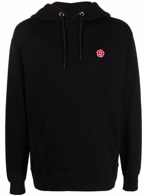 ASPESI hoodie à patch logo - Noir