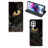 Motorola Moto G100 | Hoesje maken | Zwarte Kat
