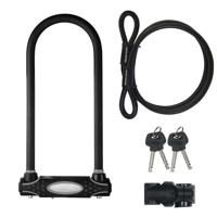 MASTER LOCK U-slot met kabel - sleutel - XL-model