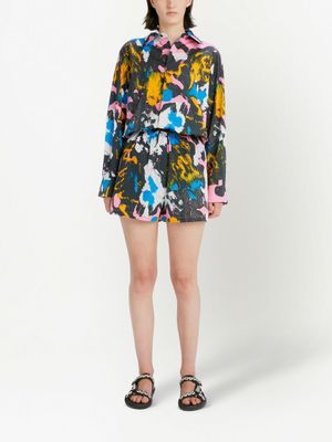 Christopher Kane chemise à imprimé camouflage - Multicolore
