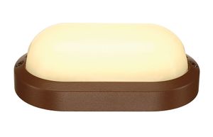 Plafond/ wandlamp TERANG 2 XL roestkleur 1xLED 3000K