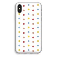 Bollen: iPhone X Transparant Hoesje