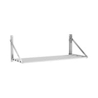 Wandplank - inklapbaar - 100 x 45 cm - 40 kg - roestvrij staal