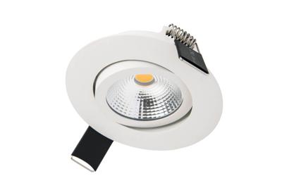 Lyora Platte inbouwspotLux Slim 3000K - wit - ILDL65L001