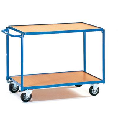 Fetra 2940 2940 Tafelwagen Staal Poedercoating Laadvermogen (max.): 250 kg Stralend blauw (RAL 5007)