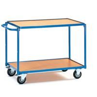 Fetra 2940 2940 Tafelwagen Staal Poedercoating Laadvermogen (max.): 250 kg Stralend blauw (RAL 5007)
