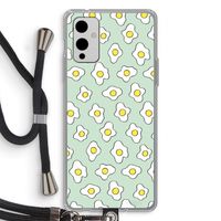 Spiegeleitjes: OnePlus 9 Transparant Hoesje met koord