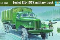 Trumpeter 1/35 ZIL-157K Soviet Military Truck w/Canvas - thumbnail