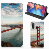 Samsung Galaxy A20e Book Cover Golden Gate Bridge