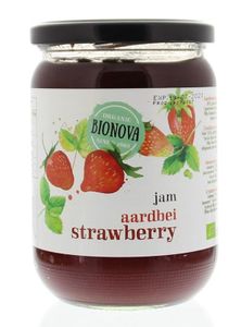 Nionova Aardbeienjam familie pot bio (600 gr)