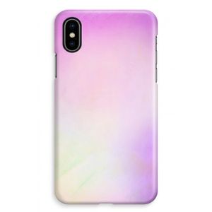 Flow mist pastel: iPhone XS Max Volledig Geprint Hoesje