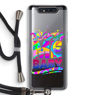 Touch Me: Samsung Galaxy A80 Transparant Hoesje met koord