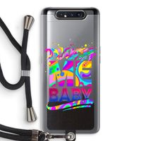 Touch Me: Samsung Galaxy A80 Transparant Hoesje met koord