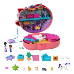 Mattel Polly Pocket Shani de Knuffelkat Speelset