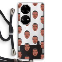 Kanye Call Me?: Huawei P50 Pro Transparant Hoesje met koord