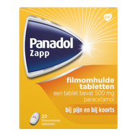 Panadol Zapp 500 mg Filmomhulde Tabletten - thumbnail