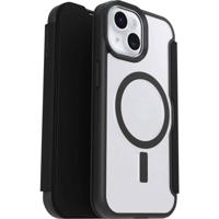 Otterbox React Booklet Apple iPhone 16e, iPhone 15, iPhone 14, iPhone 13 Transparant, Zwart Inductieve lading, MagSafe compatible Otterbox React Booklet Apple iPhone 16e, iPhone 15, iPhone 14, iPhone 13 Transparant, Zwart Inductieve lading, MagSafe compatible