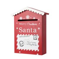Brievenbus/mailbox - van de kerstman - rood - 30 x 20 x 7 cm - Santa Brievenbus/mailbox - van de kerstman - rood - 30 x 20 x 7 cm - Santa