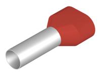 Weidmüller 9018890000 Dubbele adereindhulzen 10 mm² Deels geïsoleerd Rood 100 stuk(s)