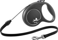 FLEXI ROLLIJN BLACK DESIGN CORD ZWART