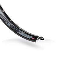 Rodi wielset tryp 35 27.5" / 650b met boost steekas 15x110 en 12x148 6 bouts remschijfbevestiging 8/9/10/11 speed zwart