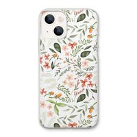 Sweet little flowers: iPhone 13 Transparant Hoesje