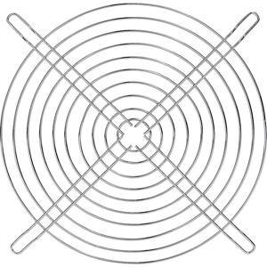 TRU COMPONENTS Ventilatierooster 1 stuk(s) (b x h) 200 mm x 200 mm Staal