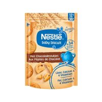 Nestle Baby Biscuit Chocoladestukjes Baby 12+ Maanden 150g - thumbnail