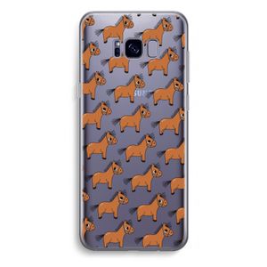 Pony: Samsung Galaxy S8 Plus Transparant Hoesje