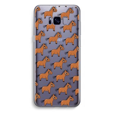 Pony: Samsung Galaxy S8 Plus Transparant Hoesje