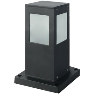 LED Tuinverlichting - Staande Buitenlamp - Kavy 3 - E27 Fitting - Vierkant - Aluminium - Philips - CorePro LEDbulb 827 A60 - 5.5W - Warm Wit 2700K