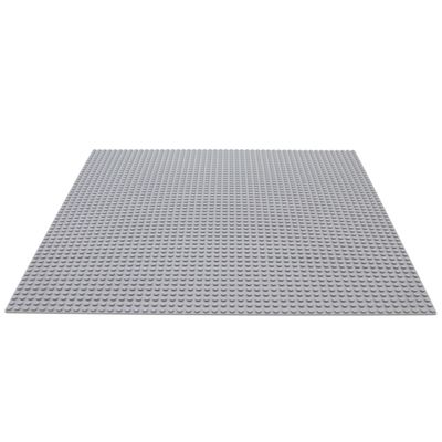 Grote Grondplaat Bouwplaat voor Lego Grijs 50 x 50
