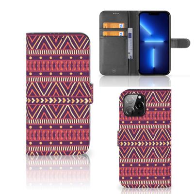 iPhone 13 Pro Max | Telefoon Hoesje | Aztec Paars