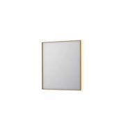 Spiegel INK SP32 70x4x80 cm Incl. Indirect LED-Verlichting Rondom en Spiegelverwarming Geborsteld Mat Goud Spiegel INK SP32 70x4x80 cm Incl. Indirect LED-Verlichting Rondom en Spiegelverwarming Geborsteld Mat Goud