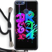 Dream: Huawei P Smart (2018) Transparant Hoesje met koord
