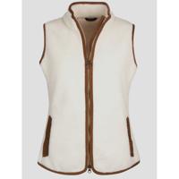 Dames Bodywarmer Fleece Burford Winter Pearl