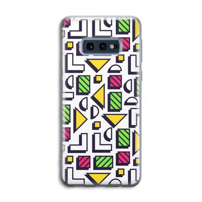 8-bit N°4: Samsung Galaxy S10e Transparant Hoesje