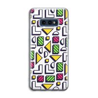 8-bit N°4: Samsung Galaxy S10e Transparant Hoesje